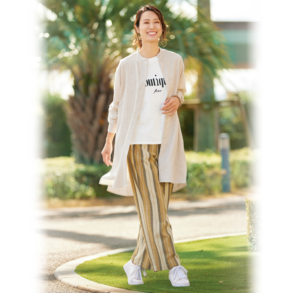 日本製コットンロゴTシャツ | 京都通販ミセスのファッション館・本店