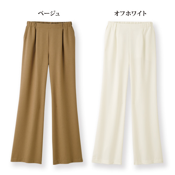 「お家で洗える」美脚セミワイドパンツ / 大きいサイズ M L LL 3L