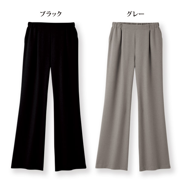 「お家で洗える」美脚セミワイドパンツ / 大きいサイズ M L LL 3L