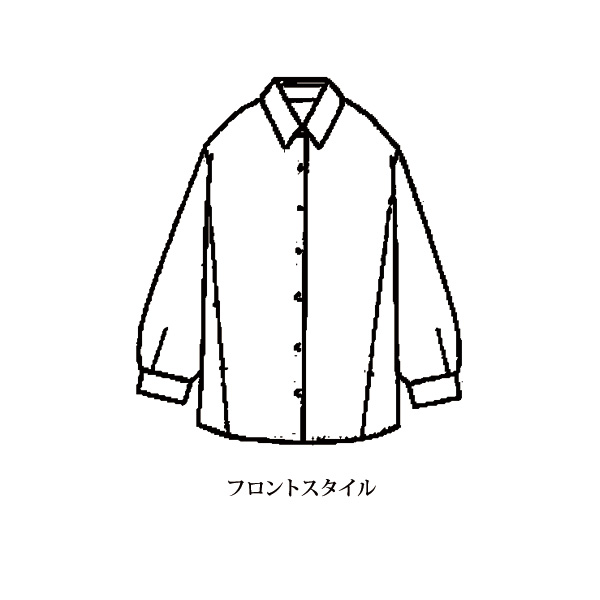 ポケット付コーデュロイシャツ