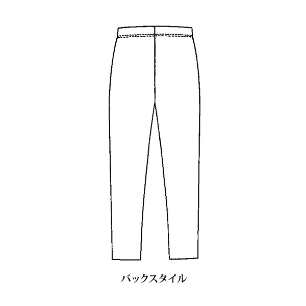 あたたか機能素材シンプルレギンスパンツ