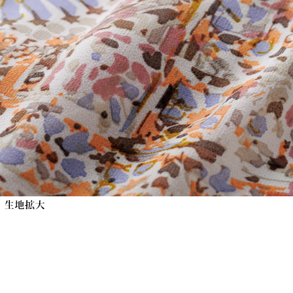 プリントシフォンチュニック | 京都通販ミセスのファッション館 プリントシフォンチュニック | 京都通販ミセスのファッション館