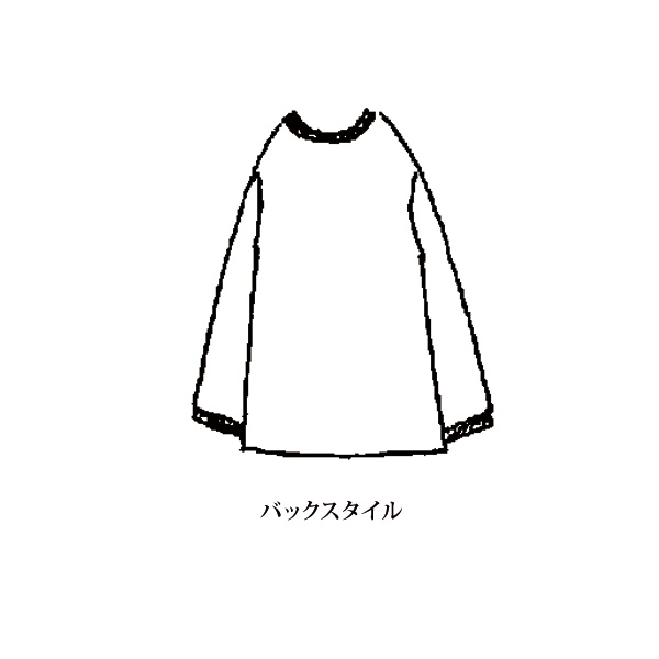 水彩画風花柄プリントＴシャツ