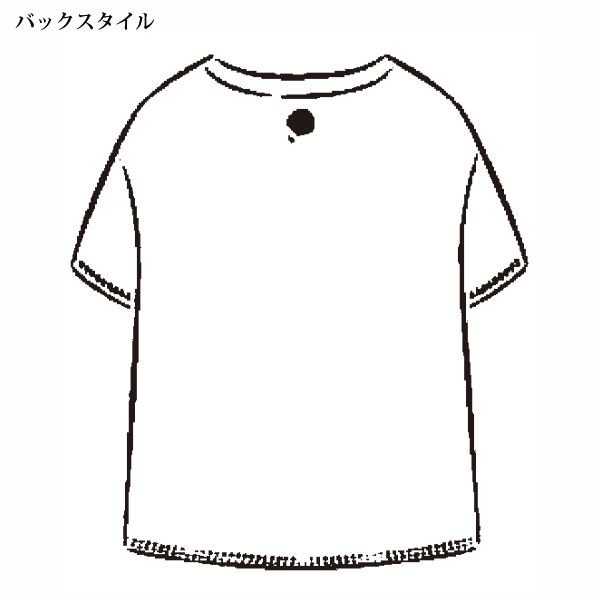フラワーモチーフ刺しゅうボーダーＴシャツ