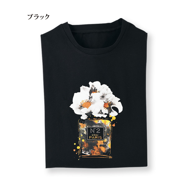 イラストプリントTシャツ 2色組