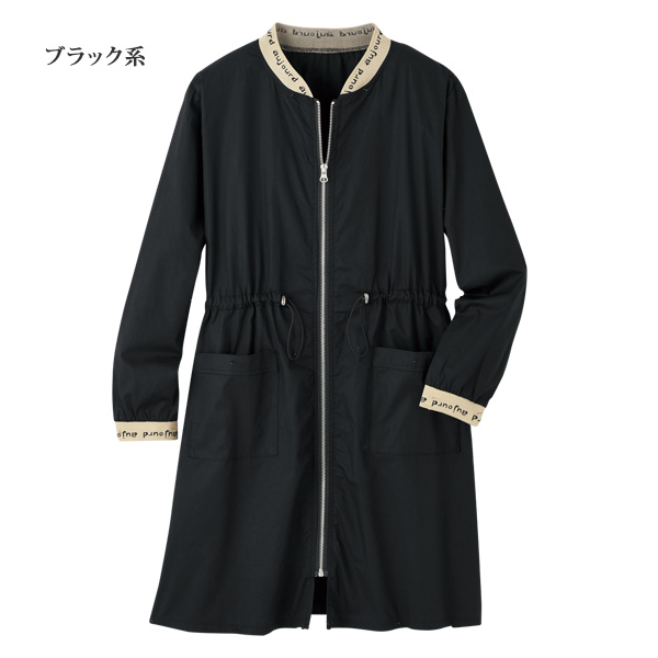 ロゴ使いシャツコート