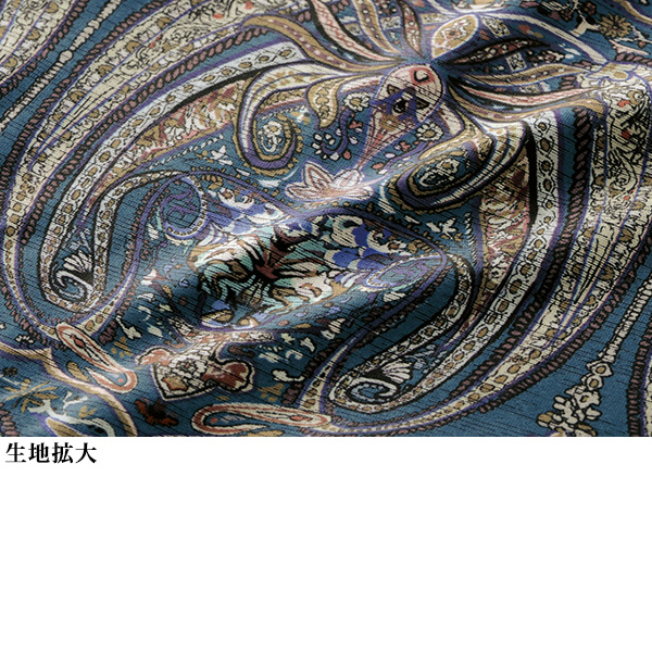 ダマスク柄風ジャージーワンピース | 京都通販ミセスの