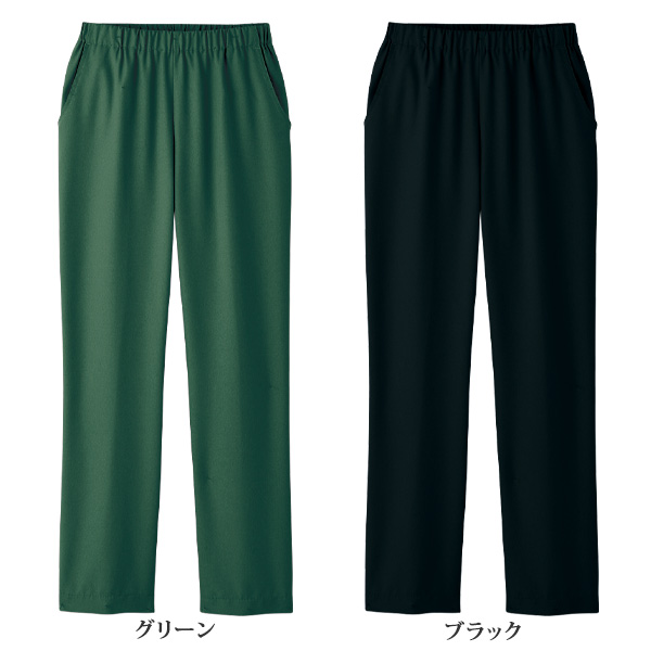 「お家で洗える」機能素材テーパードパンツ