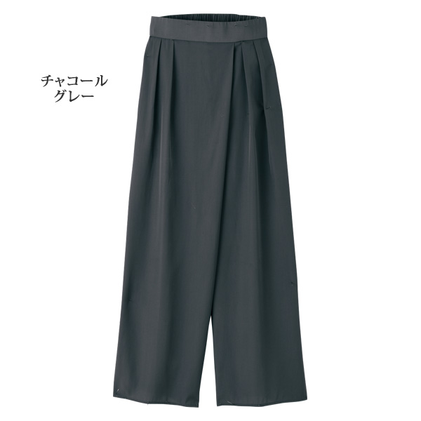 タックデザインエレガントスラックス