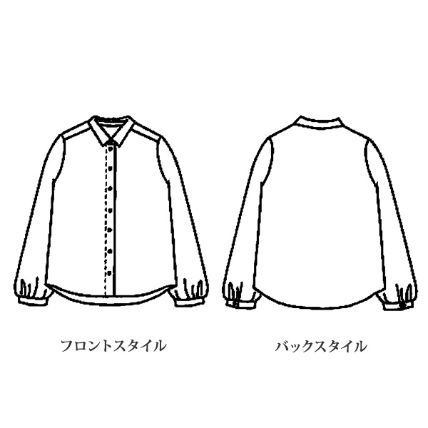 小花柄プリントコットンシャツ / 大きいサイズ M L LL 3L
