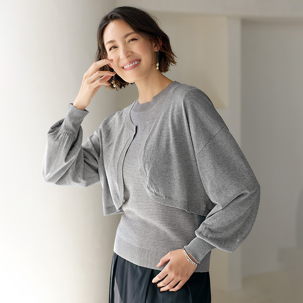ラメ入りニットプルオーバー | 京都通販ミセスのファッション館