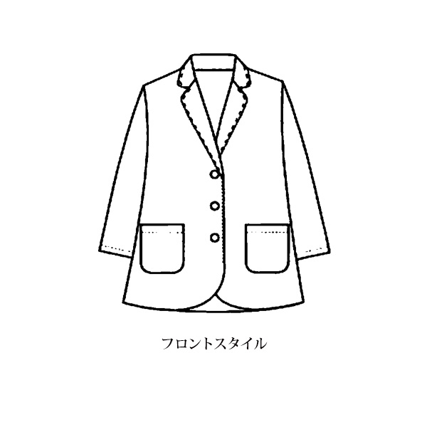 「三河木綿」テーラードジャケット