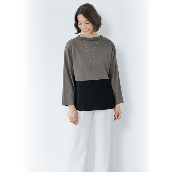 前後2WAYゆったりプルオーバー
