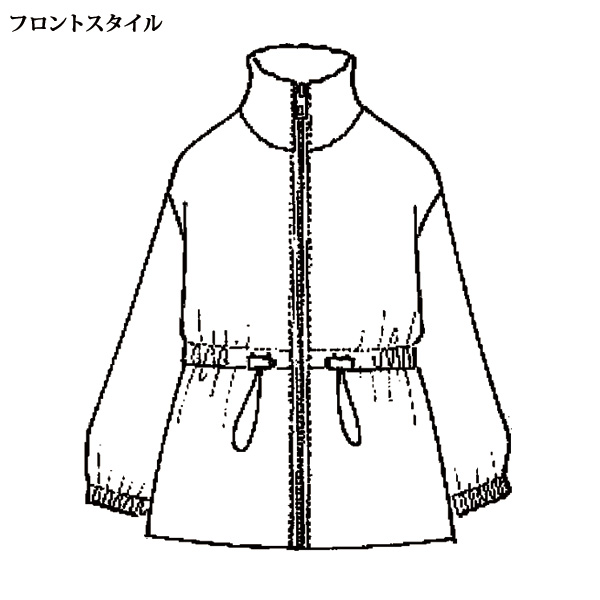 コーデュロイ素材 薄中わた入りジャケット