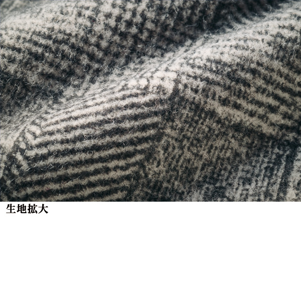 表面起毛キーネック リラックスチュニック