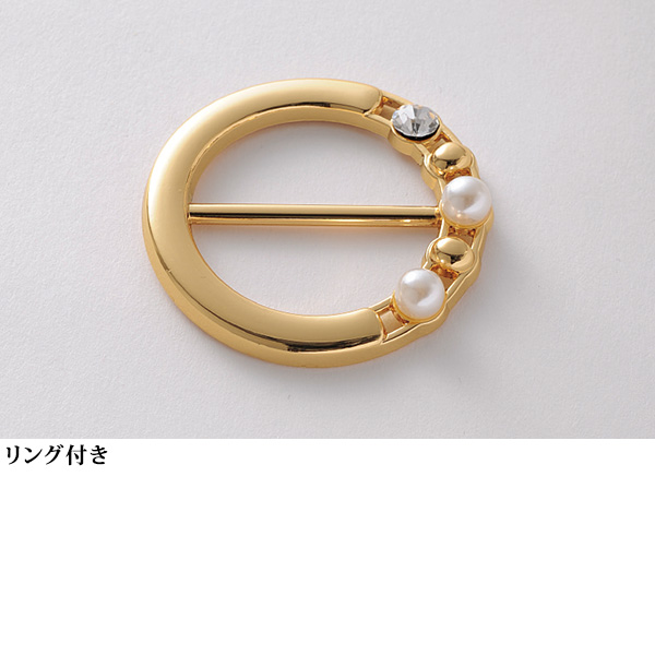 リング付ニットプルオーバー