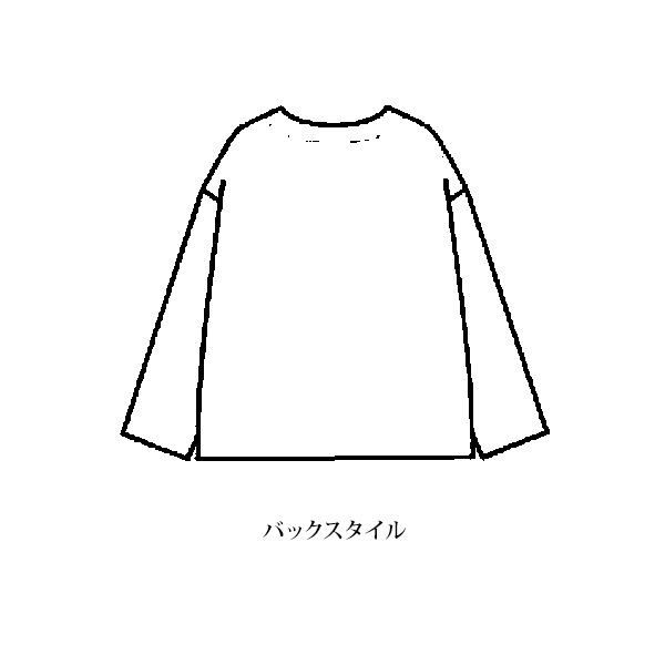 ノーカラーゆったりジャケット