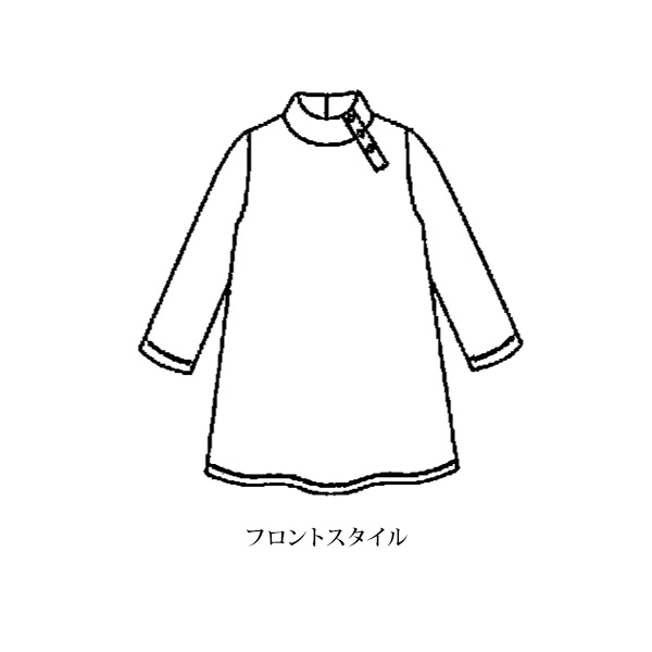 クローバー柄ジャカードチュニック