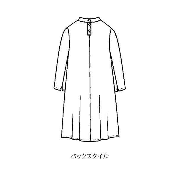 ピンタック＆レース使いチュニック