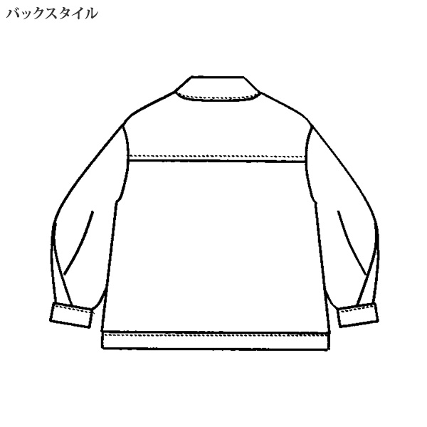 デザイン袖 ストライプジャケット 大きいサイズ M L LL 3L