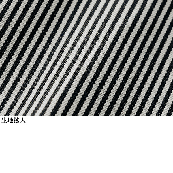 デザイン袖 ストライプジャケット 大きいサイズ M L LL 3L
