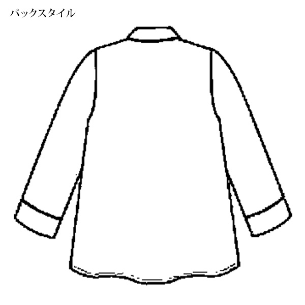 刺しゅう入り 彩りリーフプリントシャツ