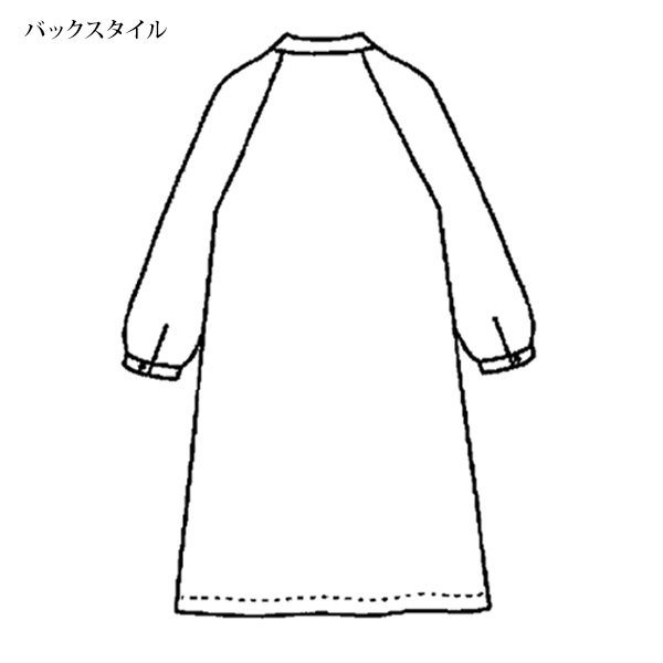 麻混ジャカード織 シャツチュニック