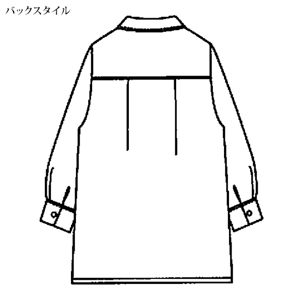 ドビー縞織 シャツチュニック