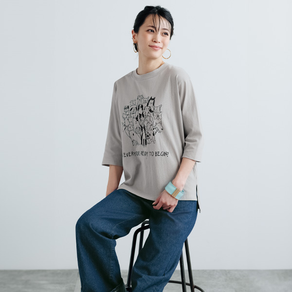 色んなワンちゃんプリントＴシャツ