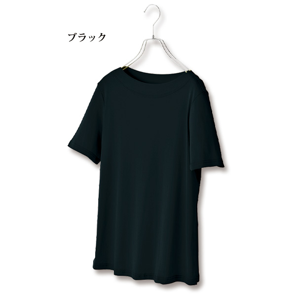 さらさら強撚コットンプルオーバー