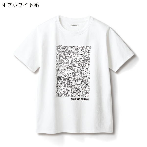 色んなネコちゃんプリント Ｔシャツ