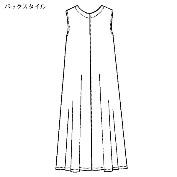 ハーフジップジャンパースカート   大きいサイズ M L LL 3L