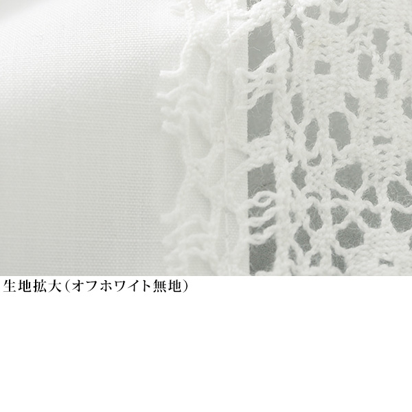 レース使いゆったりシャツ