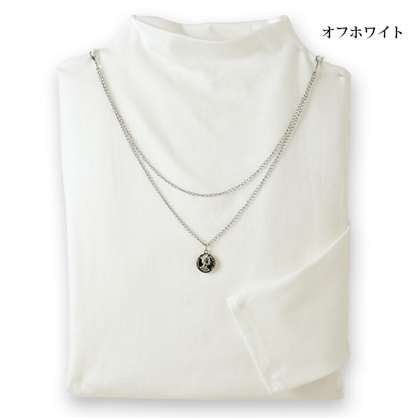 コインネックレス付プルオーバー