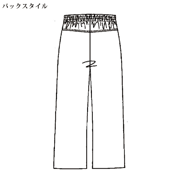 「お家で洗える」セミワイドパンツ 大きいサイズ M L LL 3L