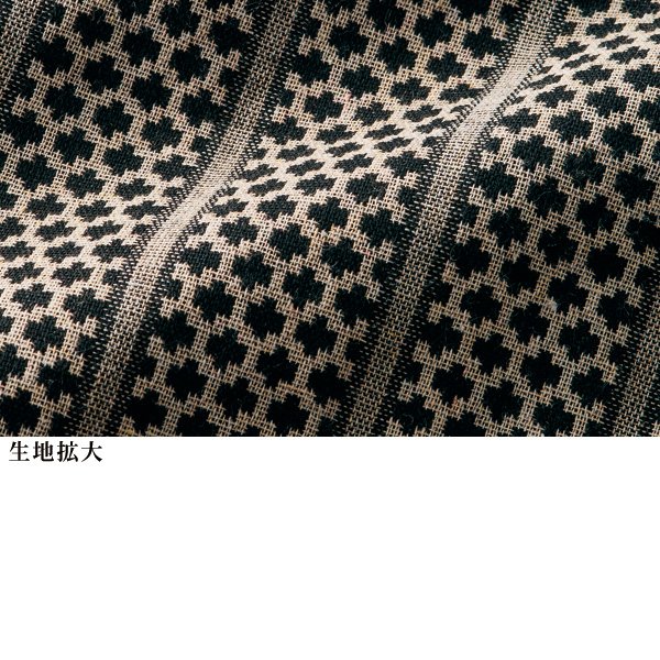 ジャカード織ゆったりワンピース
