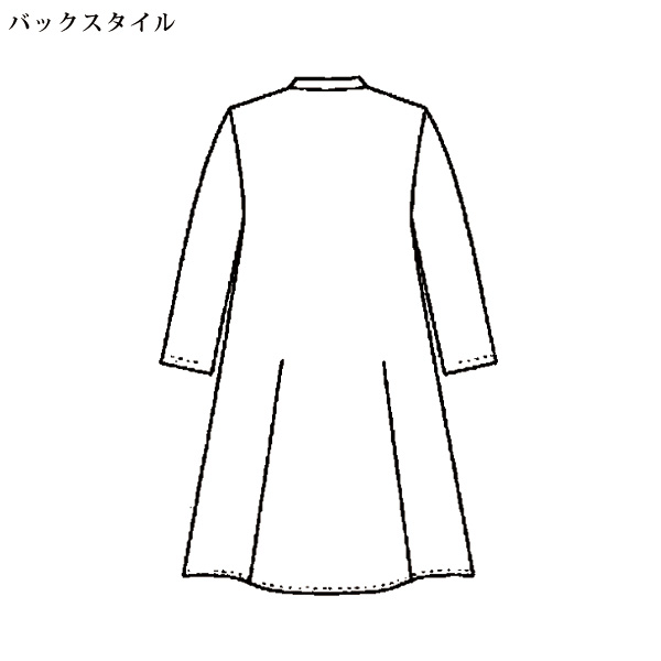 「三河木綿」ピンタック使いワンピース