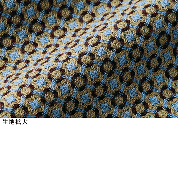 小紋柄風ジャカード織ジャンパースカート