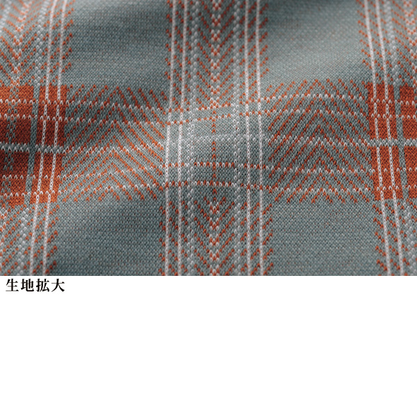 チェック柄ジャカードチュニック