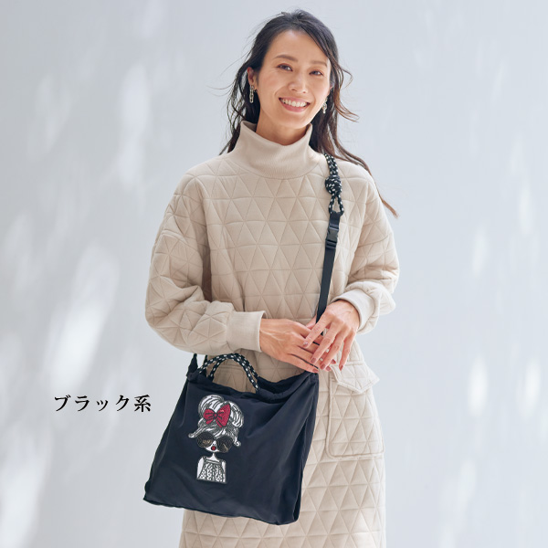 レディワッペン付バッグ
