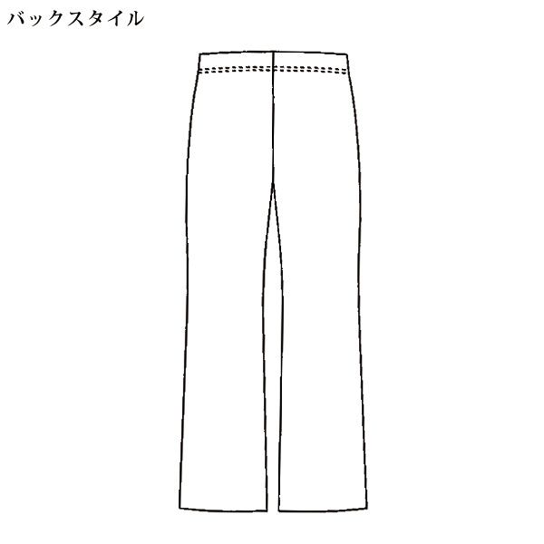多機能素材ブーツカットパンツ