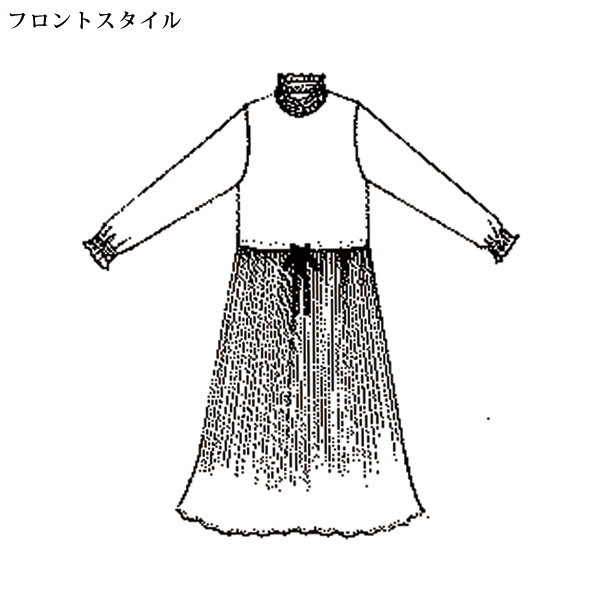 小花柄プリントワンピース
