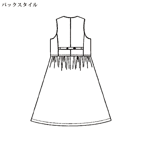 ベストドッキング風ジャンパースカート