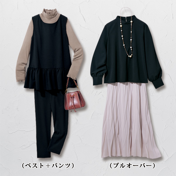 ジョーゼットカットソー3点セット