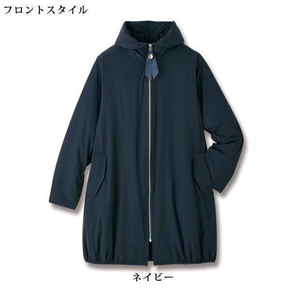 中わた入りコクーンコート 大きいサイズ M L LL 3L