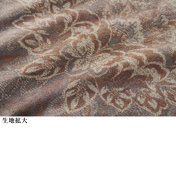 ボタニカル柄プリントプルオーバー