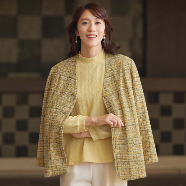 ふくれジャカードプルオーバー 大きいサイズ M L LL 3L