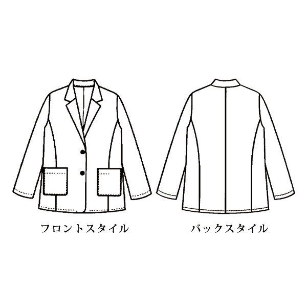 変わり織微起毛テーラードジャケット