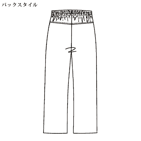 ツイード表起毛セミワイドパンツ 大きいサイズ M L LL 3L