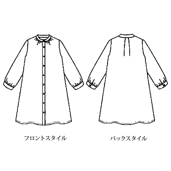 彩りプリントチュニック